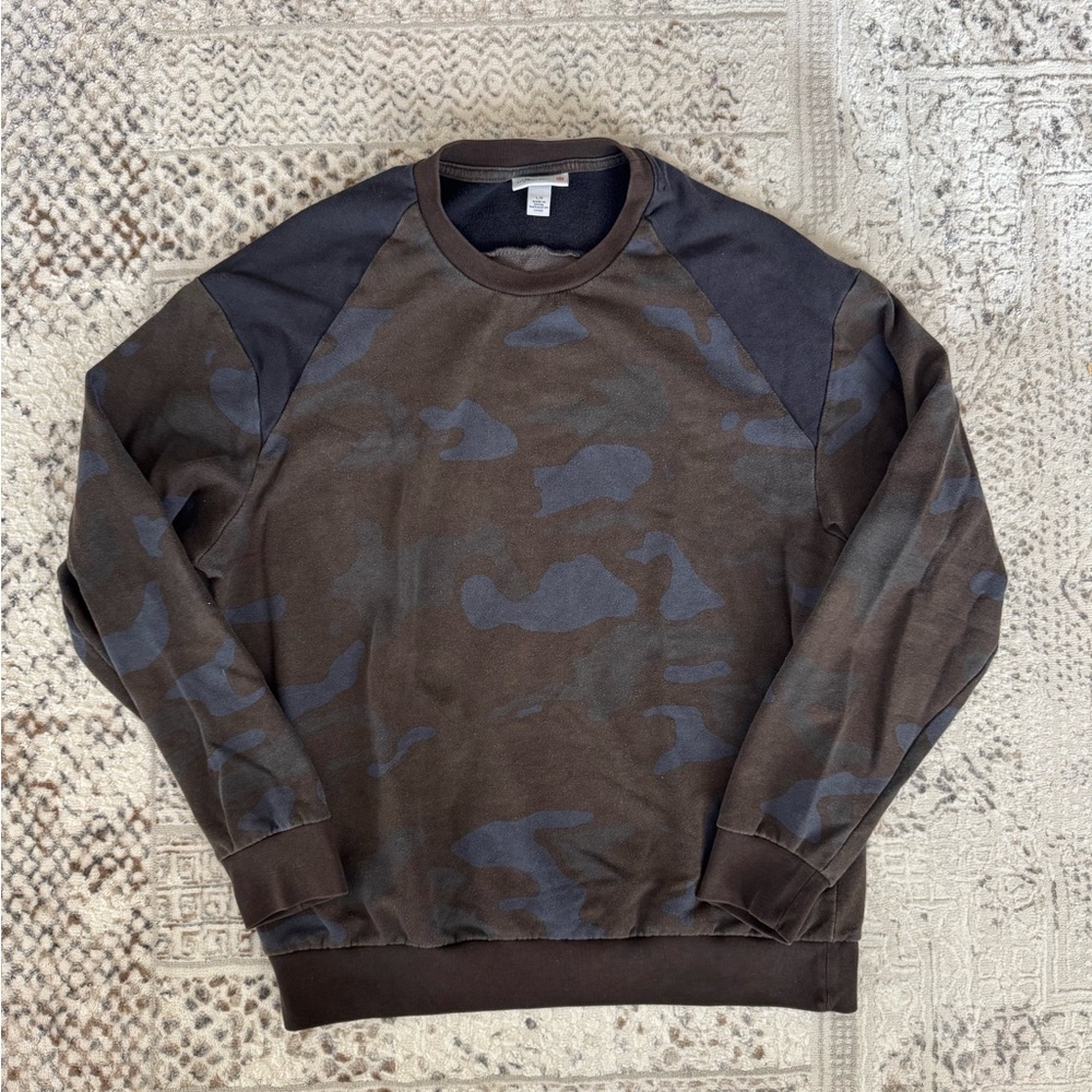 Phillip Lim x Target Brown/Navy Camo Sweatshirt